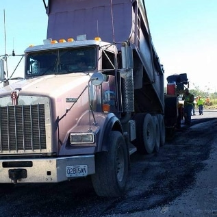 Truck from Clymore Trucking